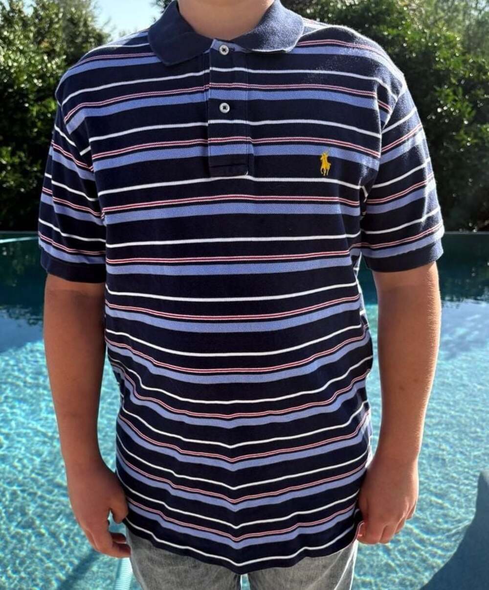 Polo by Ralph Lauren Striped Polo Shirt Size L
